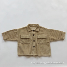 Children's Jacket Retro Corduroy Boy Jacket